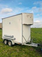 2T7 hoge gesloten trailer: 2m32 (binnen) kantelhelling, Particulier, Te koop, LED verlichting