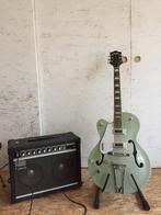 Gretsch Electromatic Aspen Vert gaucher, Autres marques, Hollow body, Utilisé, Enlèvement ou Envoi