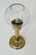 antieke lamp met wiek, Ophalen, Koper of Brons