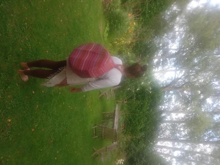 Sjamanen (47cm) + Op maat gemaakte drumrugzak, Muziek en Instrumenten, Percussie, Nieuw, Trommel, Ophalen