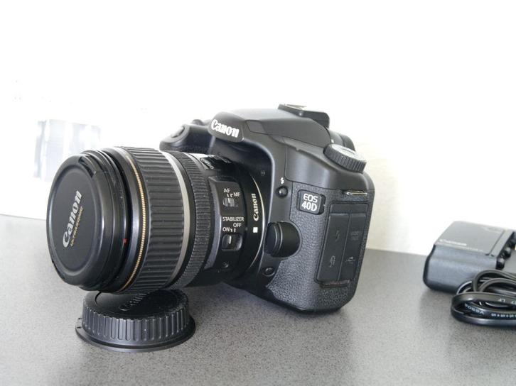 Canon 40D met lens 17-85mm beeldstabilisatie, Audio, Tv en Foto, Fotocamera's Digitaal, Gebruikt, Canon, Ophalen