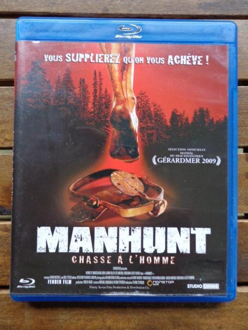 )))  Bluray  Manhunt  /  Chasse à l'homme  (((, Cd's en Dvd's, Blu-ray, Zo goed als nieuw, Horror, Ophalen of Verzenden