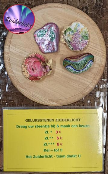Geluksstenen beschikbaar voor biedingen