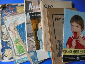 Antieke en vintage kookboeken - richtprijs 5 €/st. beschikbaar voor biedingen
