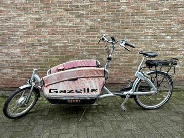 Elektrische bakfiets Gazelle beschikbaar voor biedingen