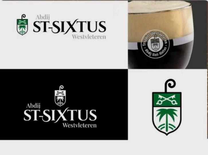 Reclamebord vintage Westvleteren St-Sixtus - mancave nieuw, Verzamelen, Merken en Reclamevoorwerpen, Zo goed als nieuw, Reclamebord