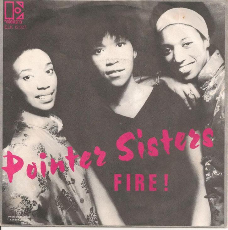 single pointer sisters--fire----, Cd's en Dvd's, Vinyl Singles, Gebruikt, Single, Dance, 7 inch, Ophalen of Verzenden