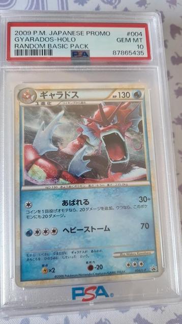 Dikke blackstar promo gyarados psa10 