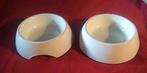 witte eetbakjes voor kat. Set van 2 stuks, Dieren en Toebehoren, Ophalen of Verzenden