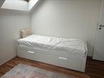 Brimnes Ikea bed (single/double bed), Huis en Inrichting, Slaapkamer | Bedden, Ophalen of Verzenden, Zo goed als nieuw