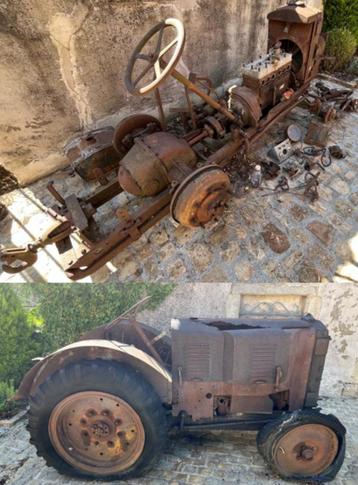 2 x Renault AFVH Tracteur 1938 - échange possible  beschikbaar voor biedingen