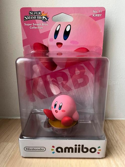 Amiibo Kirby N.11 (Super Smash Bros) - 1st print!, Games en Spelcomputers, Games | Nintendo Switch, Nieuw, Ophalen