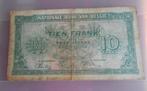 billet de dix francs  ou 2 Belgas 1943, Enlèvement ou Envoi, Billets en vrac