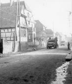 orig. foto - M3 half-track US Army in Duitsland - 1945, Verzamelen, Militaria | Tweede Wereldoorlog, Foto of Poster, Landmacht