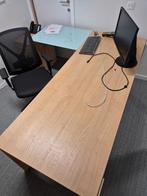 Ensemble bureau + armoires de rangement, Maison & Meubles, Enlèvement, Utilisé, Bureau