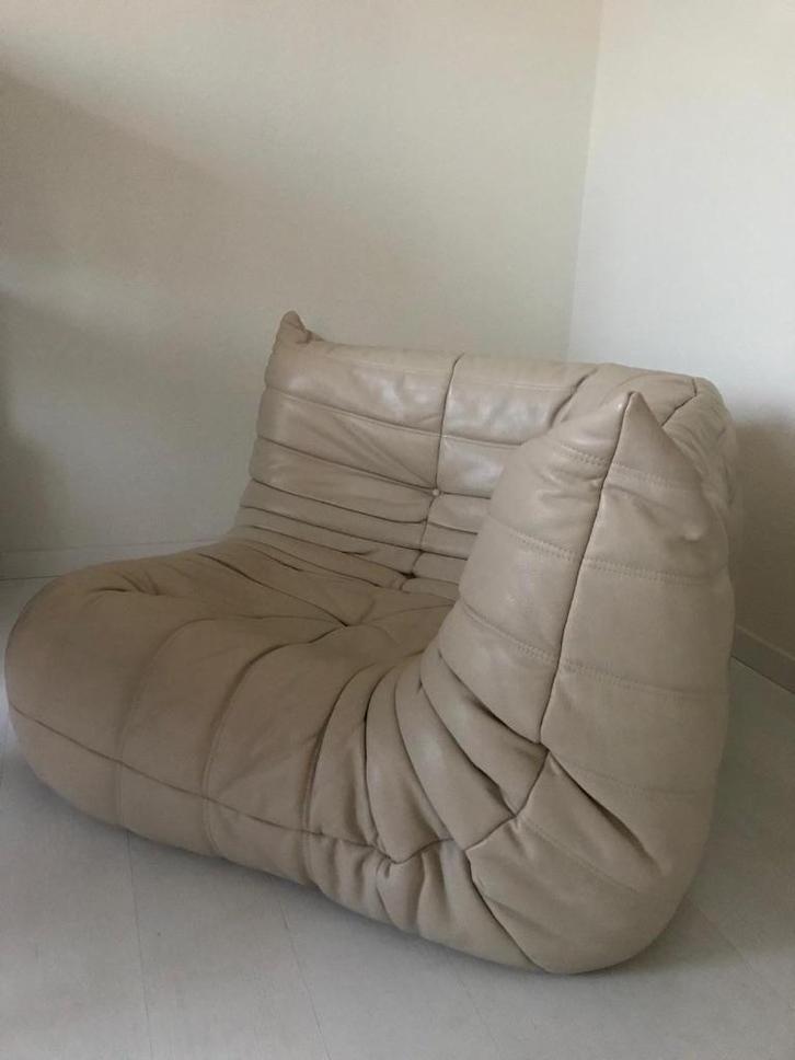 Ligne roset togo corner sofa, Huis en Inrichting, Fauteuils, Zo goed als nieuw, Leer, 100 tot 125 cm, 100 tot 125 cm, Ophalen