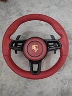 Porsche stuur leer compleet rood sportief zwart, Auto-onderdelen, Besturing, Ophalen of Verzenden, Nieuw, Porsche