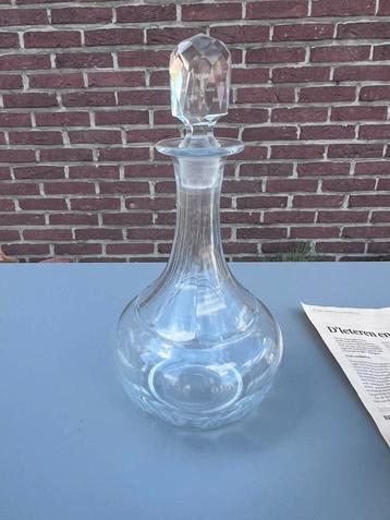 Baccarat karaf kristal XIXe Gondole model Côtes Plates, Antiek en Kunst, Antiek | Glaswerk en Kristal, Ophalen