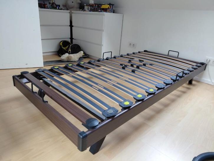 een persoons lattoflex SL2-Fix-MP-1-90/200 met matras, Huis en Inrichting, Slaapkamer | Matrassen en Bedbodems, Zo goed als nieuw