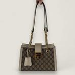Gucci GG supreme padlock tote, Ophalen of Verzenden, Gebruikt, Wit, Schoudertasje