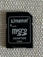 Adaptateur carte micro SD Kingston, Enlèvement ou Envoi, Comme neuf, SD