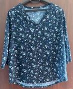 Gebloemde blouse van Yessica C&A, Ophalen of Verzenden, Gedragen, Maat 38/40 (M), Blauw
