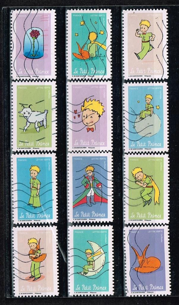 Postzegels uit Frankrijk - K 5379 - De kleine prins, Timbres & Monnaies, Timbres | Europe | France, Affranchi, Envoi