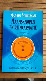 M. Schulman - 1 Maansknopen en reincarnatie, Comme neuf, Astrologie, M. Schulman, Enlèvement ou Envoi