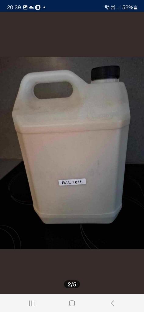 betonverf / betonlazuur beige -grijs, Doe-het-zelf en Bouw, Verf, Beits en Lak, Zo goed als nieuw, Beits, Minder dan 5 liter, Beige