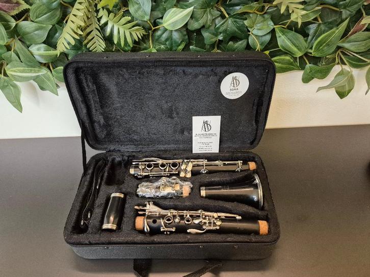 Buffet Crampon Evette Bb-Klarinet 17/6, Muziek en Instrumenten, Blaasinstrumenten | Klarinetten, Zo goed als nieuw, Bes-klarinet