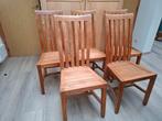 5 chaises en teck, Enlèvement, Cinq, Six Chaises ou plus