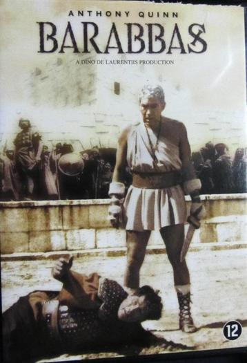 DVD HISTORISCH- BARABBAS (ANTHONY QUINN (ERG ZELDZAAM) 1961 beschikbaar voor biedingen