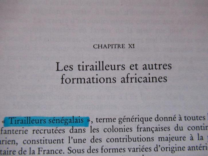 WO 2- De Senegalese schutters, Verzamelen, Militaria | Algemeen, Landmacht, Overige typen, Ophalen of Verzenden