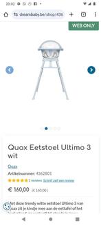 Quax eetstoel in hoogte verstelbaar zoals op foto., Ophalen of Verzenden, Zo goed als nieuw