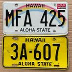 nummerplaat nummerplaten USA  HAWAII plaque immatriculation, Ophalen of Verzenden, Gebruikt