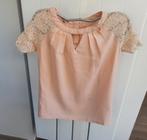 Zo goed als Nieuw: Mooie bloes korte mouwen maat XS *Given*, Enlèvement ou Envoi, Rose, Comme neuf, Taille 34 (XS) ou plus petite