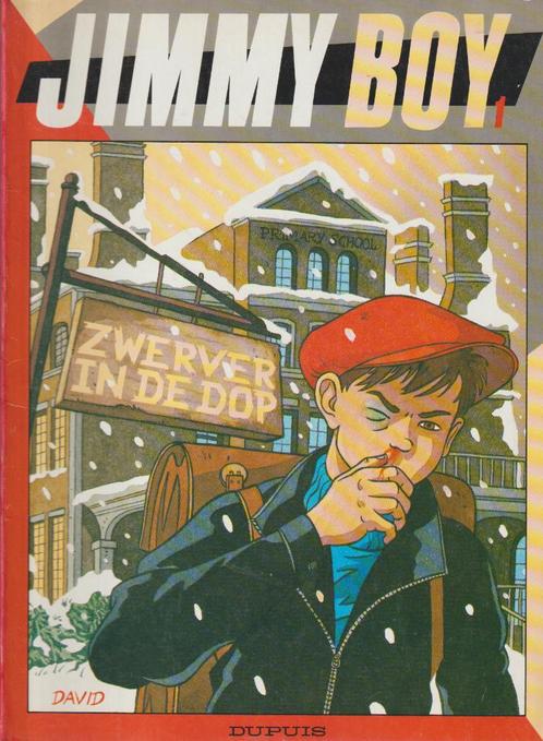Vijf strips - Jimmy Boy - volledige reeks., Livres, BD, Enlèvement ou Envoi