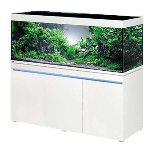 Aquarium EHEIM incpiria 530 Wit, Dieren en Toebehoren, Vissen | Aquaria en Toebehoren, Zo goed als nieuw, Gevuld zoetwateraquarium