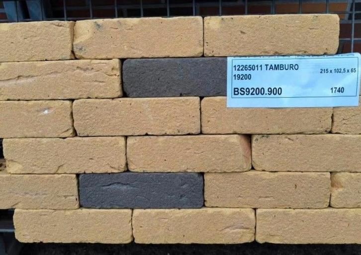 Briques de parement, Bricolage & Construction, Briques, Enlèvement ou Envoi