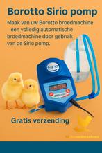 Borotto SIRIO vochtpomp voor broedmachine, Dieren en Toebehoren, Pluimvee | Toebehoren, Ophalen of Verzenden, Nieuw, Broedmachine
