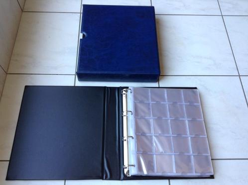 Din A4 album incl. cassette 15 stuks, Postzegels en Munten, Munten en Bankbiljetten | Toebehoren, Verzamelmap, Ophalen