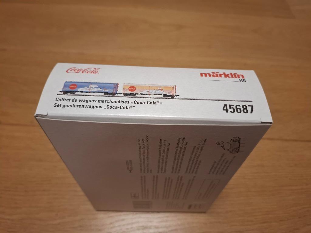 Märklin 45687 USA Güterwagen-Set „Coca-Cola® (Neu und originalverpackt) in für CHF 99 – mit