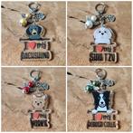 Tas/Sleutelhanger div. hondenrassen I love my + engeltje, Verzamelen, Sleutelhangers, Verzenden, Nieuw, Dier of Natuur