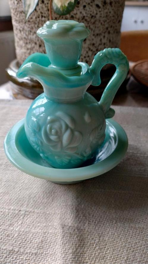 Vintage avon kan en kom badolie elégance, Verzamelen, Parfumverzamelingen, Zo goed als nieuw, Ophalen of Verzenden