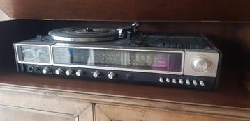 Platen- en cassettespeler met 2 boxen, enkele cassettes en e, Enlèvement, Philips