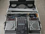 DMC 1000 DJ-set met flightcase en kabels – in topstaat!, Ophalen of Verzenden, Zo goed als nieuw, Dj-set