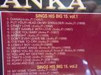 2 CD de Paul Anka (Années 1958 à 1962), CD & DVD, CD | Chansons populaires, Comme neuf, Envoi