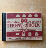 Het stap voor stap tekenboek - Lannoo, Ophalen of Verzenden, Zo goed als nieuw, Papier, Schets- of Tekenboek