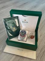 Rolex pepsi oyster GMT Master ll, Handtassen en Accessoires, Horloges | Heren, Staal, Polshorloge, Nieuw, Ophalen of Verzenden
