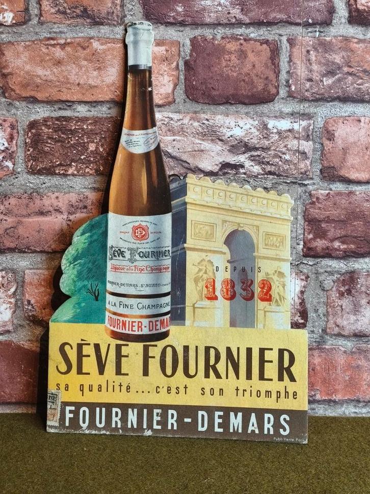 Carton publicitaire seve Fournier, Collections, Marques & Objets publicitaires, Enlèvement ou Envoi